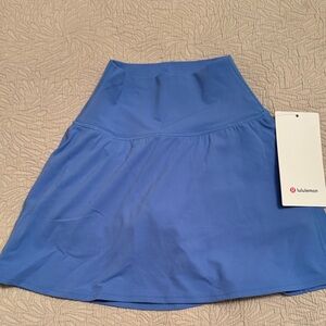 lululemon athletica Vibrant Blue Skater Skirt